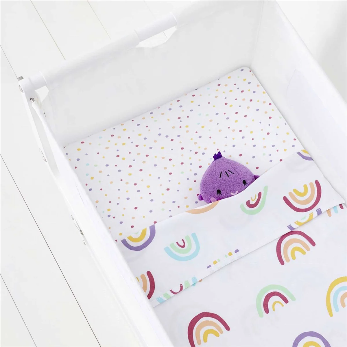 Snuz 3pc. Bedside Crib Bedding Set - Image 12
