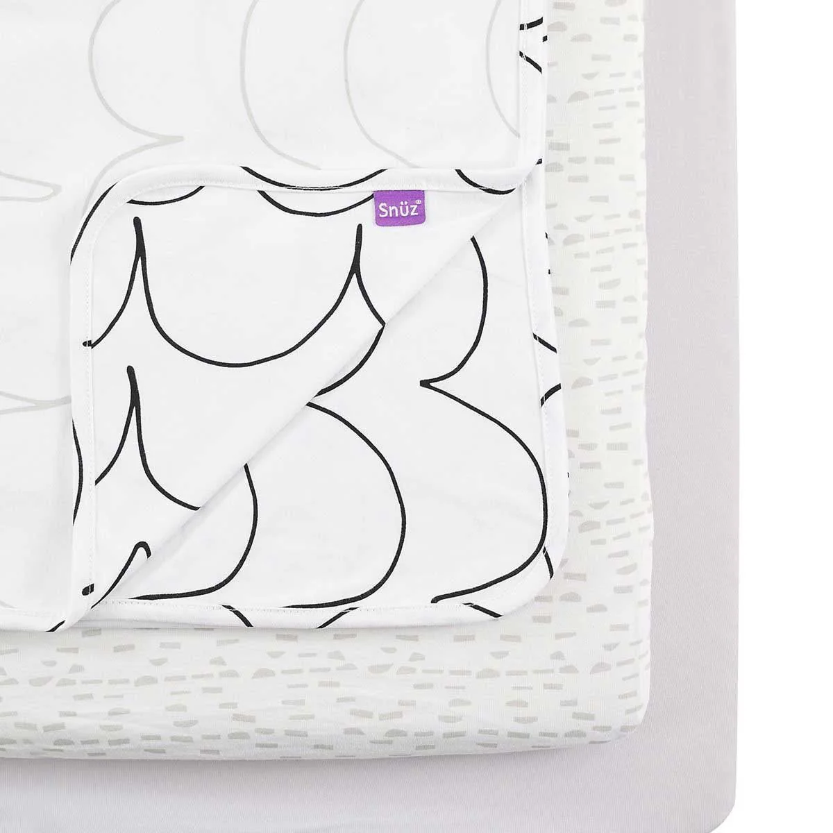 Snuz 3pc. Bedside Crib Bedding Set - Image 15