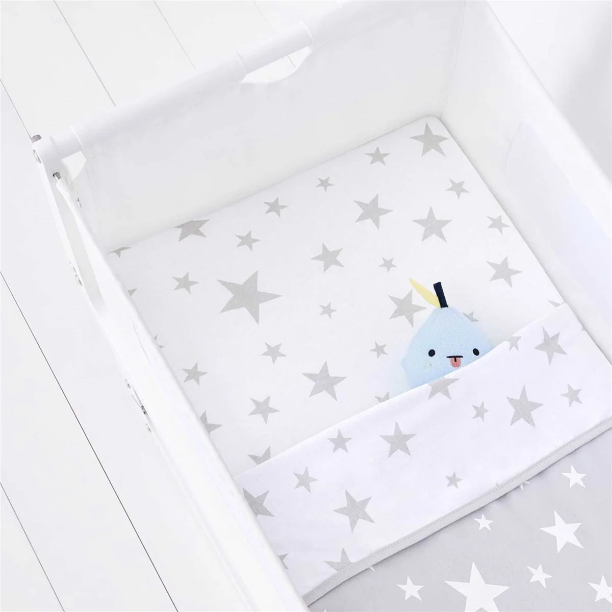 Snuz 3pc. Bedside Crib Bedding Set - Image 3