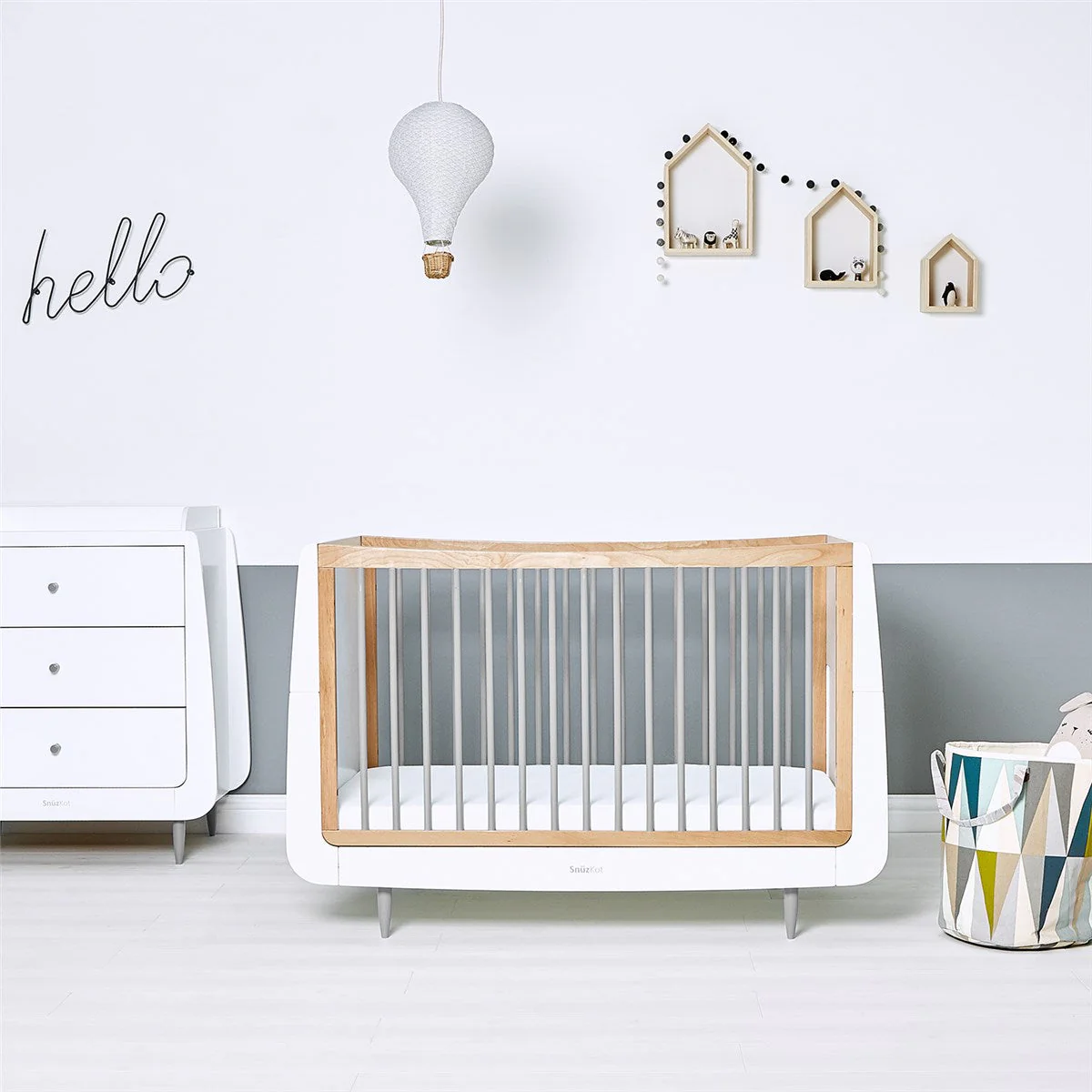 Snuz SnuzKot Skandi 2 Piece Nursery Furniture Set - Image 15
