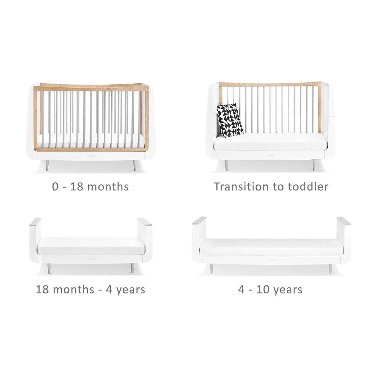 Snuz SnuzKot Skandi 2 Piece Nursery Furniture Set - Image 18