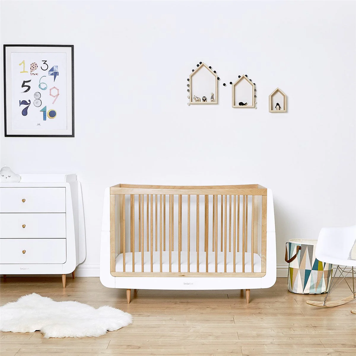 Snuz SnuzKot Skandi 2 Piece Nursery Furniture Set - Image 27