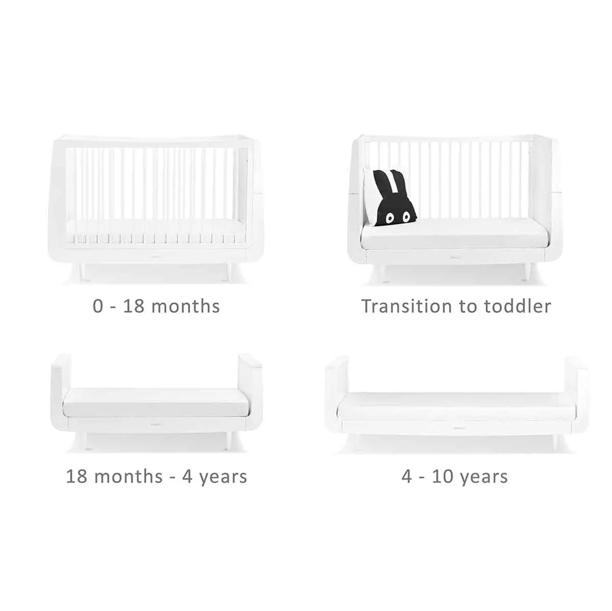 Snuz SnuzKot Skandi 2 Piece Nursery Furniture Set - Image 5
