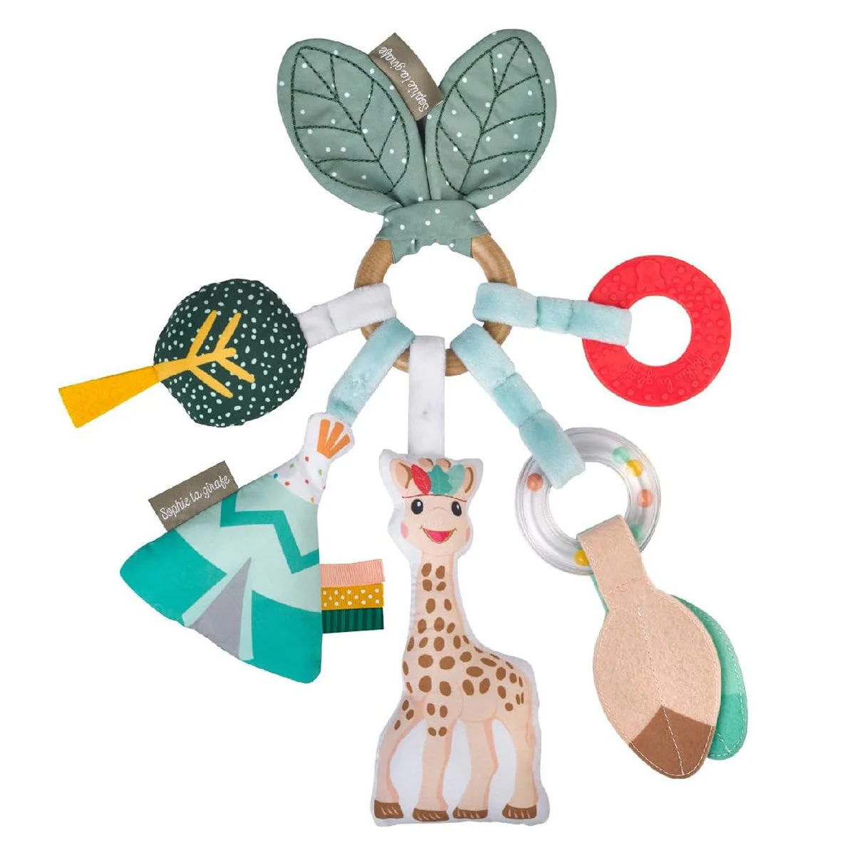 Sophie La Girafe Baby Soft Activity Ring Toy - Image 2