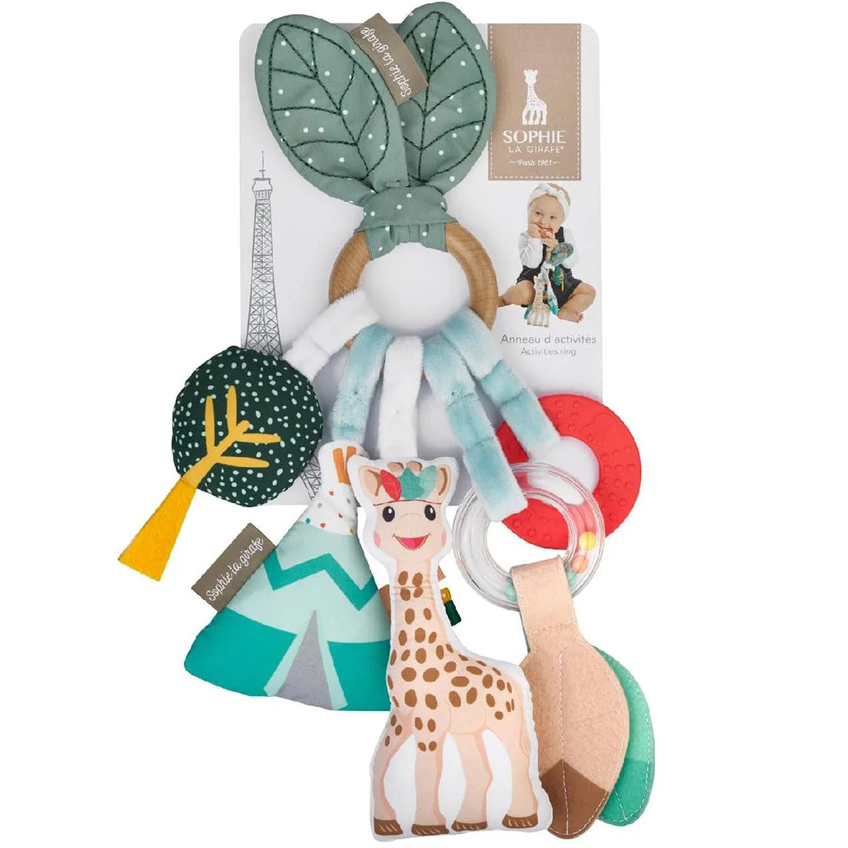 Sophie La Girafe Baby Soft Activity Ring Toy - Image 7