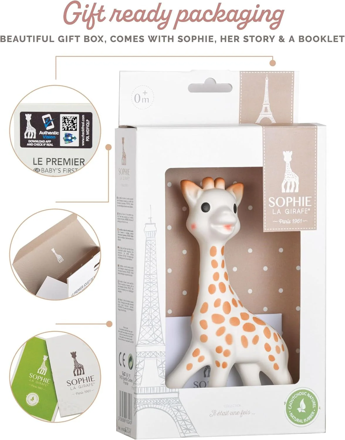 Sophie La Girafe Original Teether with Gift Box - Image 5