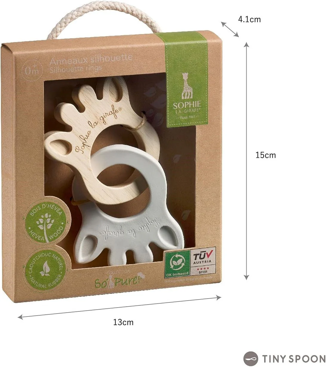 Sophie La Girafe So Pure Silhouette Rings - Image 5