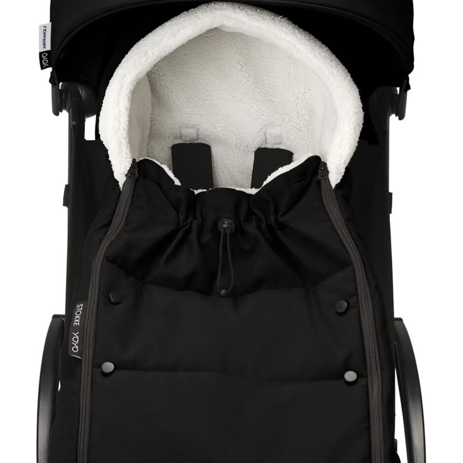 Stokke / Babyzen YOYO Footmuff - Black - Image 2