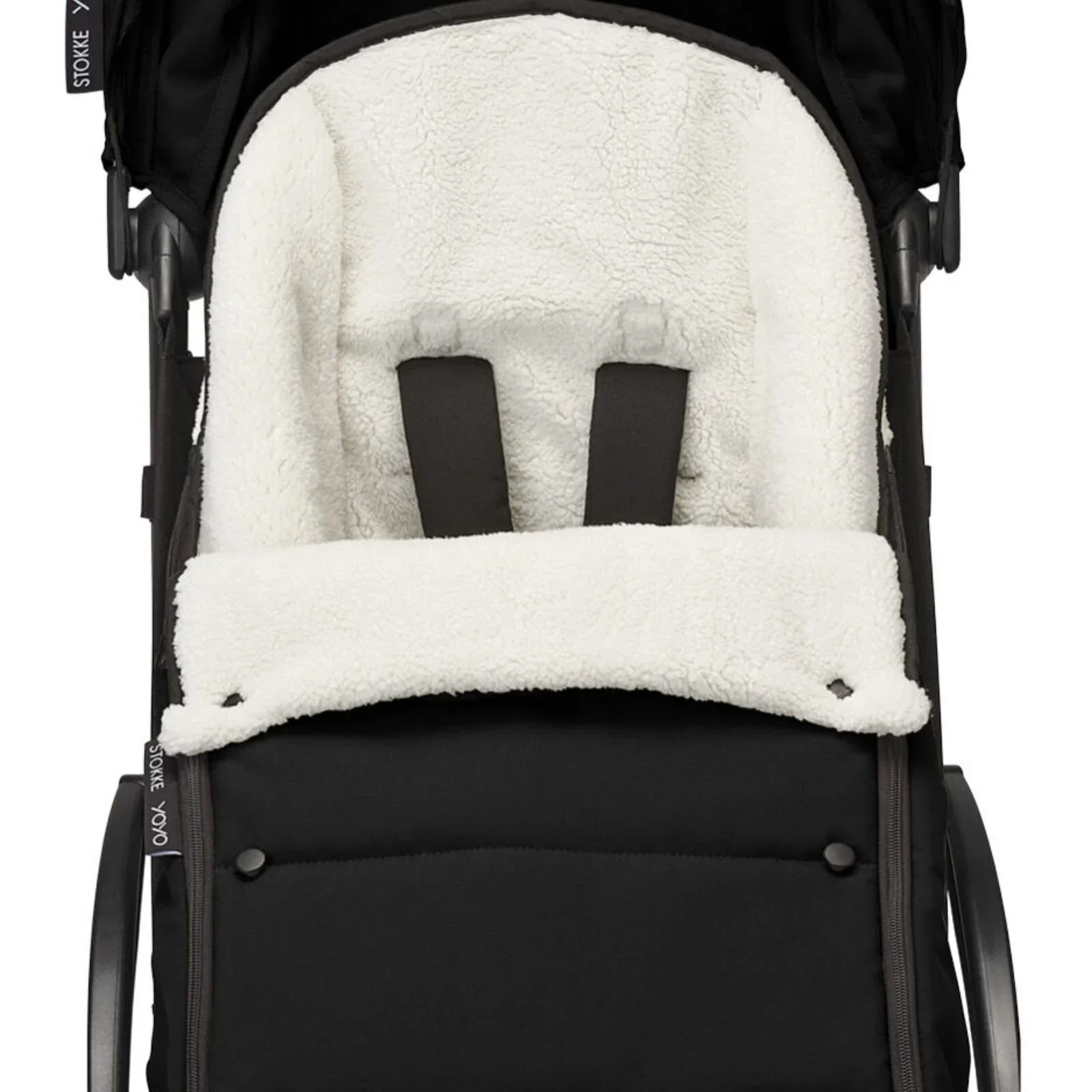 Stokke / Babyzen YOYO Footmuff - Black - Image 3