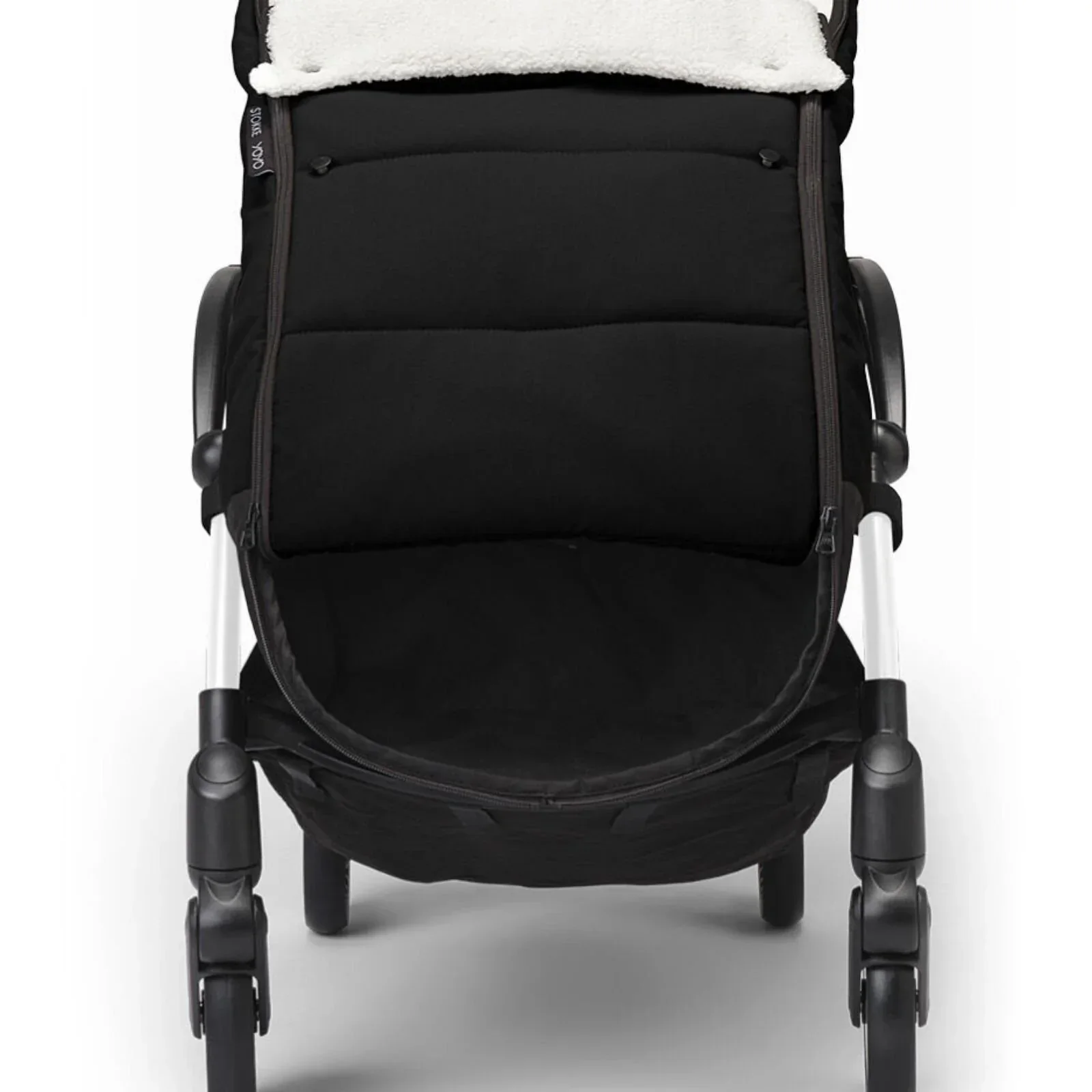 Stokke / Babyzen YOYO Footmuff - Black - Image 7