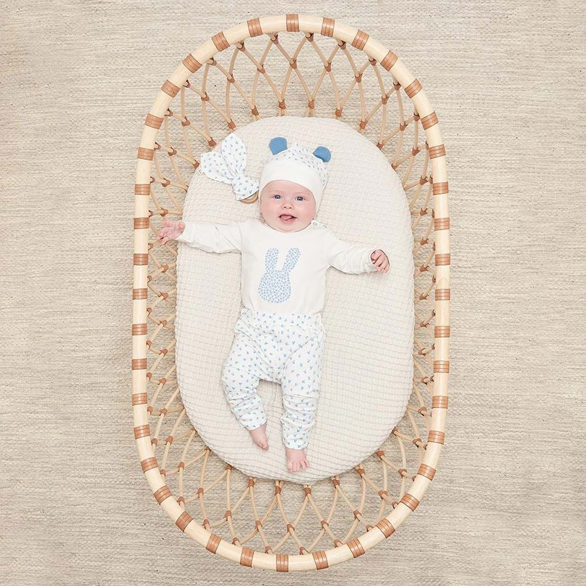 The Bonnie Mob Skylar Bodysuit - Blue - Image 2