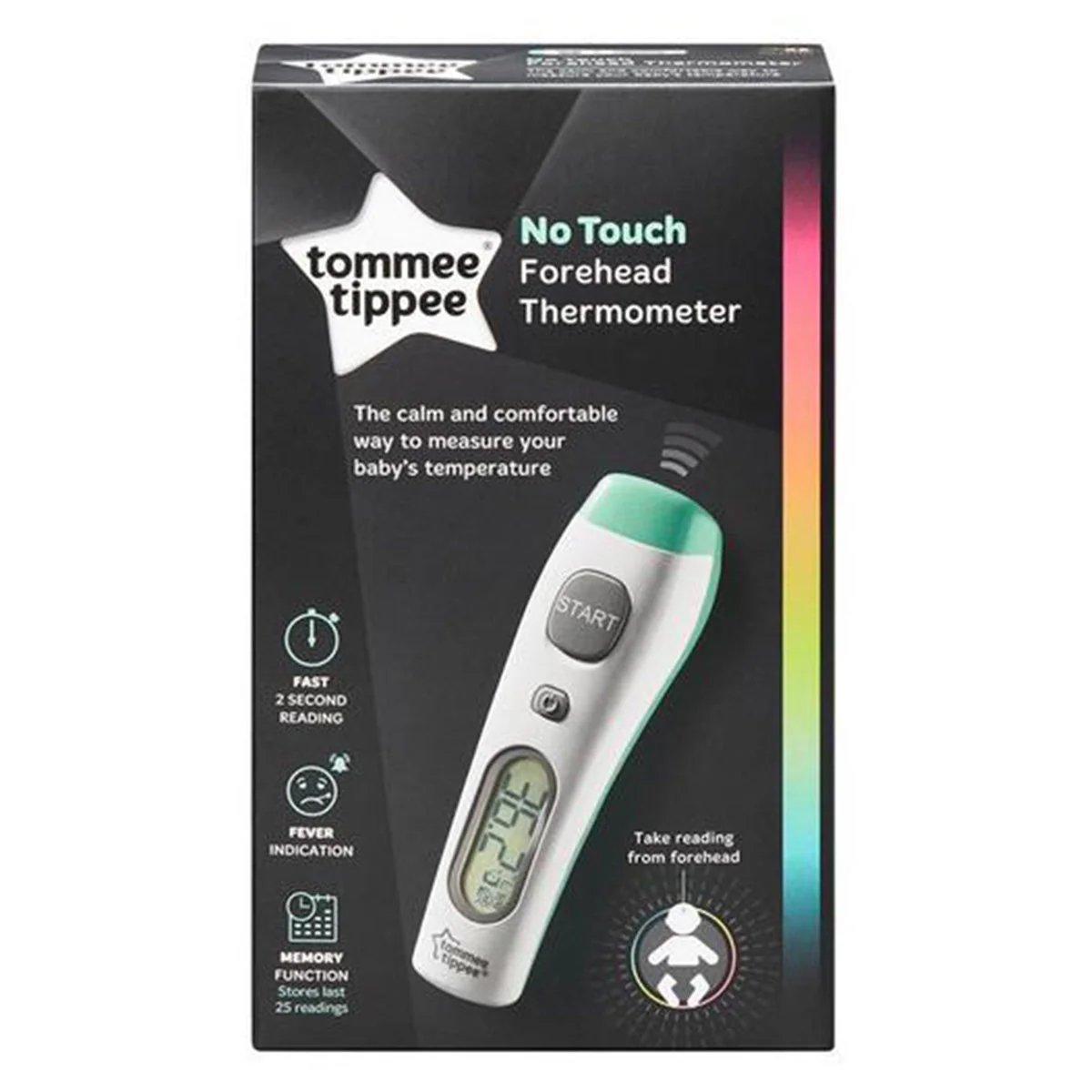 Tommee Tippee No Touch Forehead Thermometer - Image 2