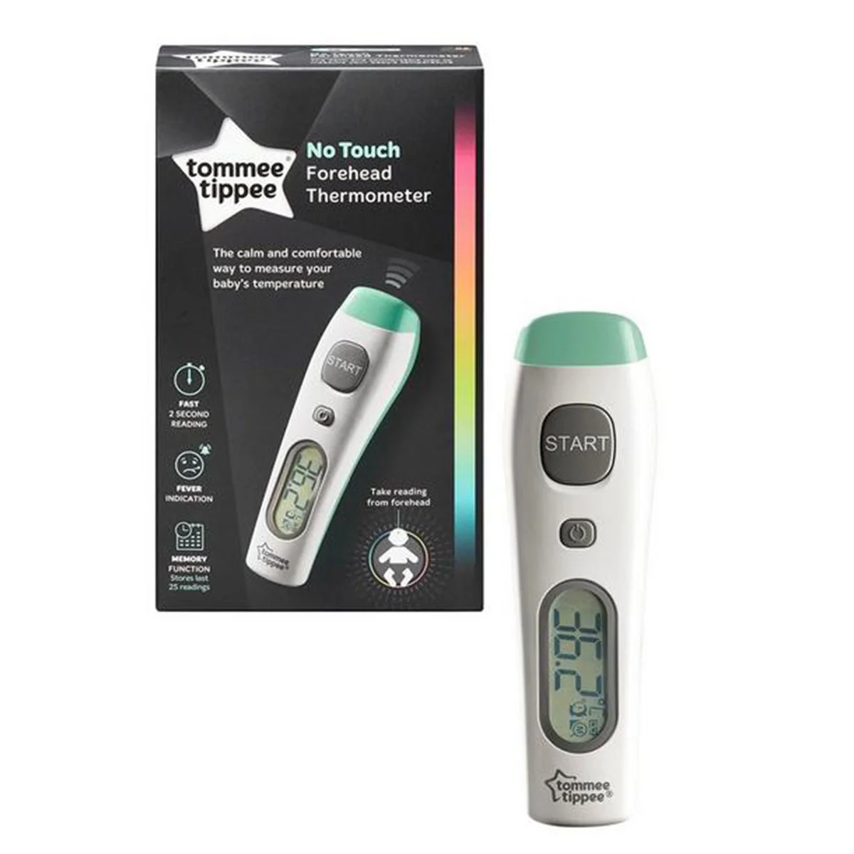 Tommee Tippee No Touch Forehead Thermometer - Image 3