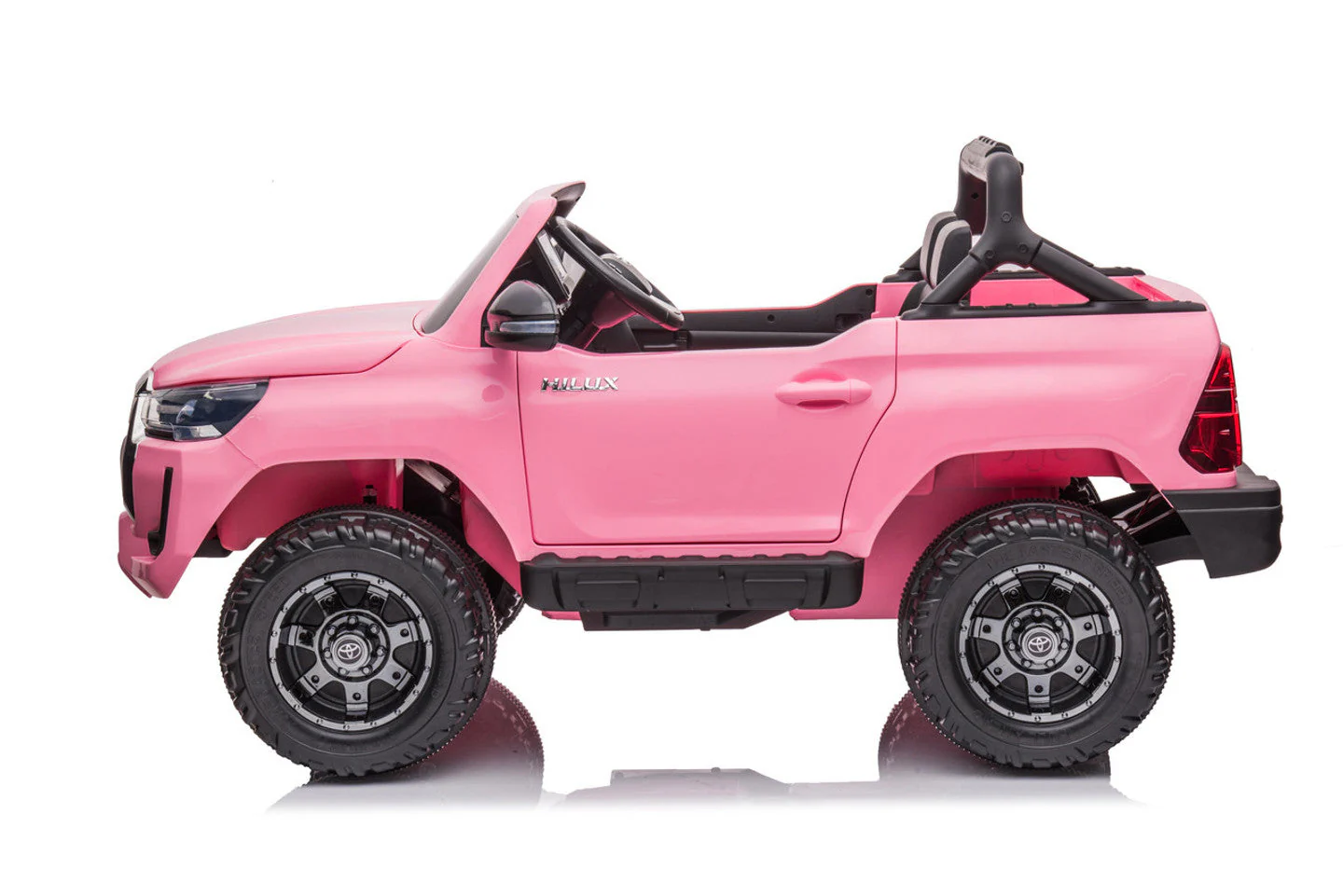 Toyota Hilux 12V Electric Ride-On Jeep – Pink, Two-Seater, 2–8 Years - Image 3