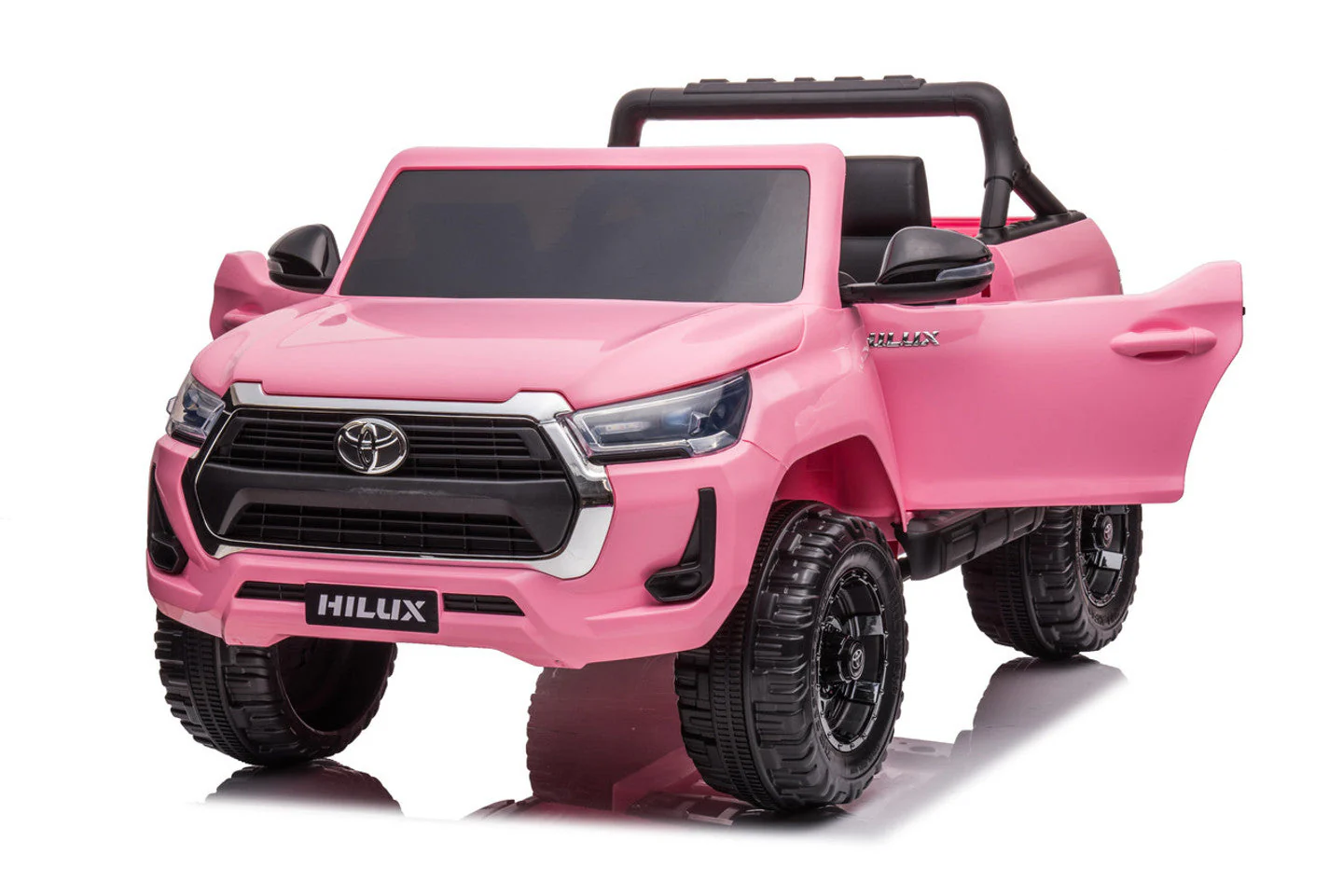 Toyota Hilux 12V Electric Ride-On Jeep – Pink, Two-Seater, 2–8 Years - Image 6