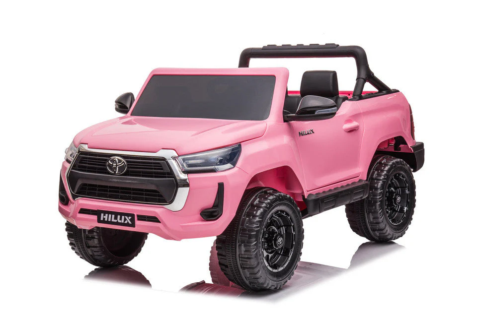 Toyota Hilux 12V Electric Ride-On Jeep – Pink, Two-Seater, 2–8 Years - Image 7