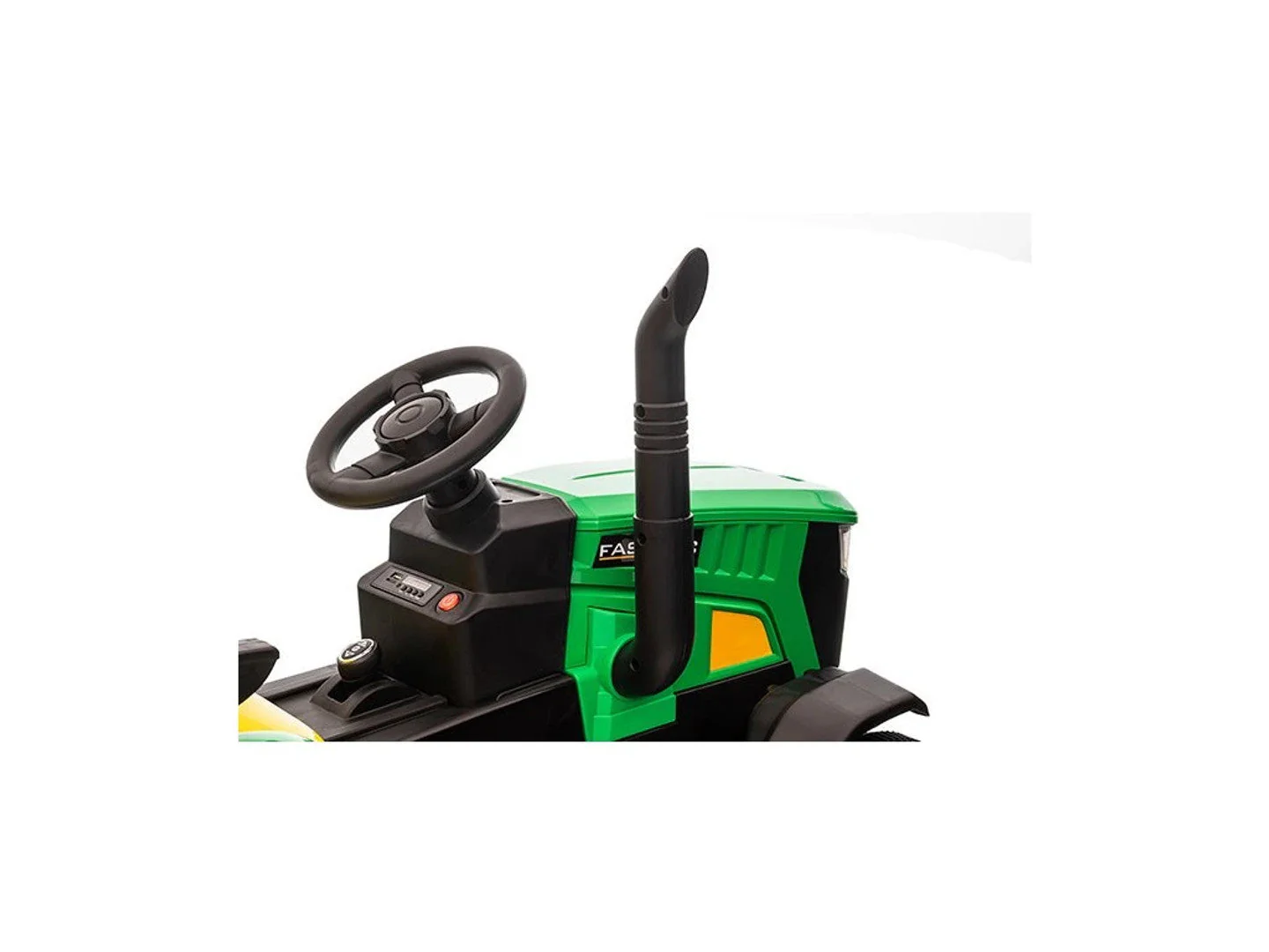 Turbo Harvest 12V Electric Ride-On Tractor with Trailer, 3–6 Years - Image 7