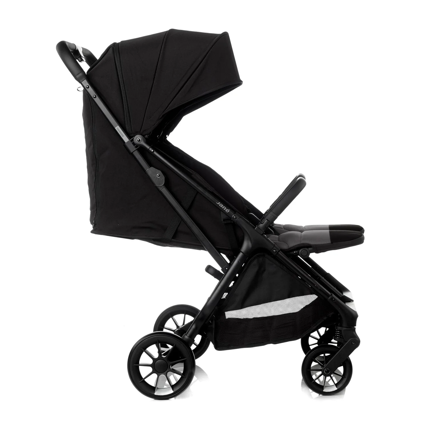 Twinside Twin Stroller, Coal - Image 3