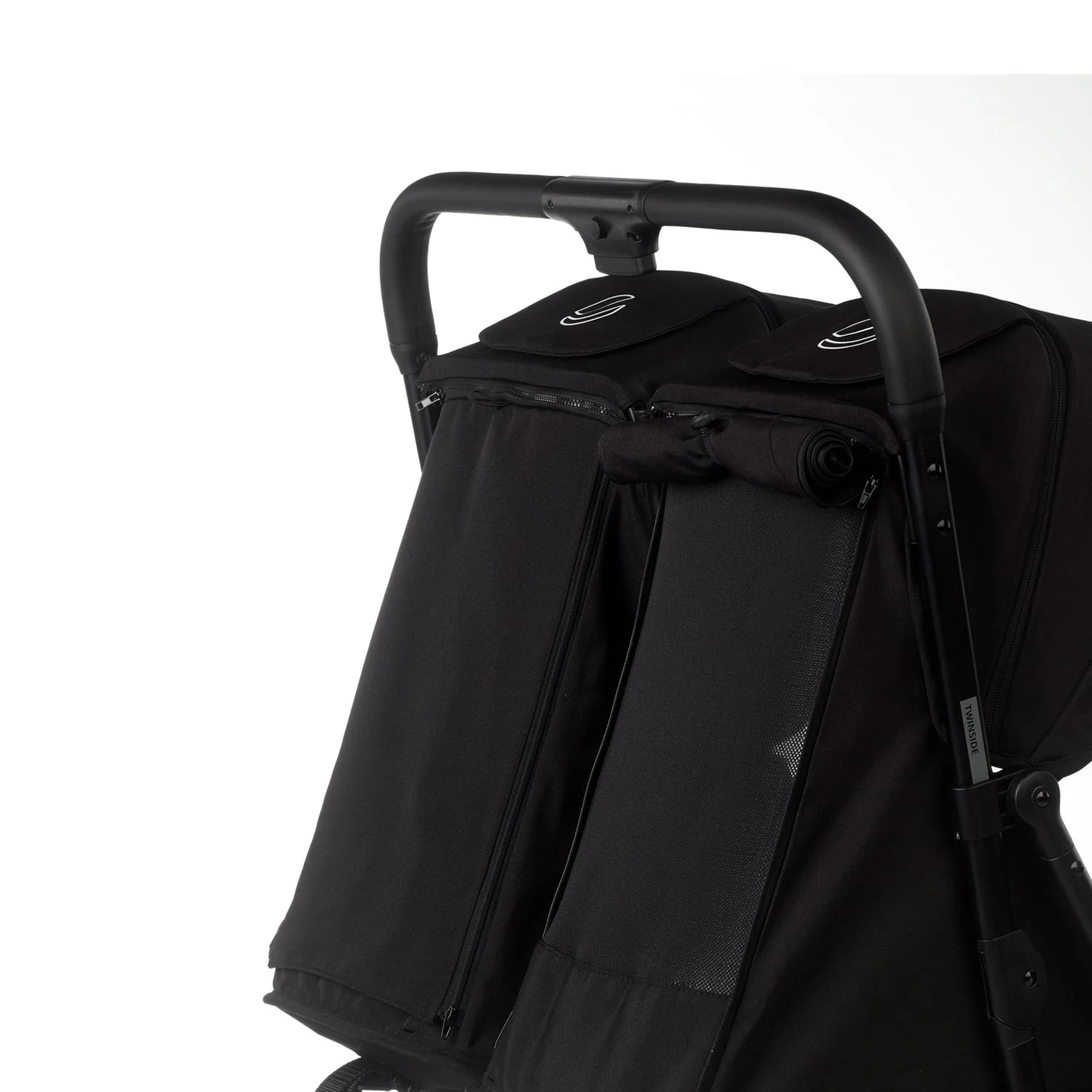 Twinside Twin Stroller, Coal - Image 8