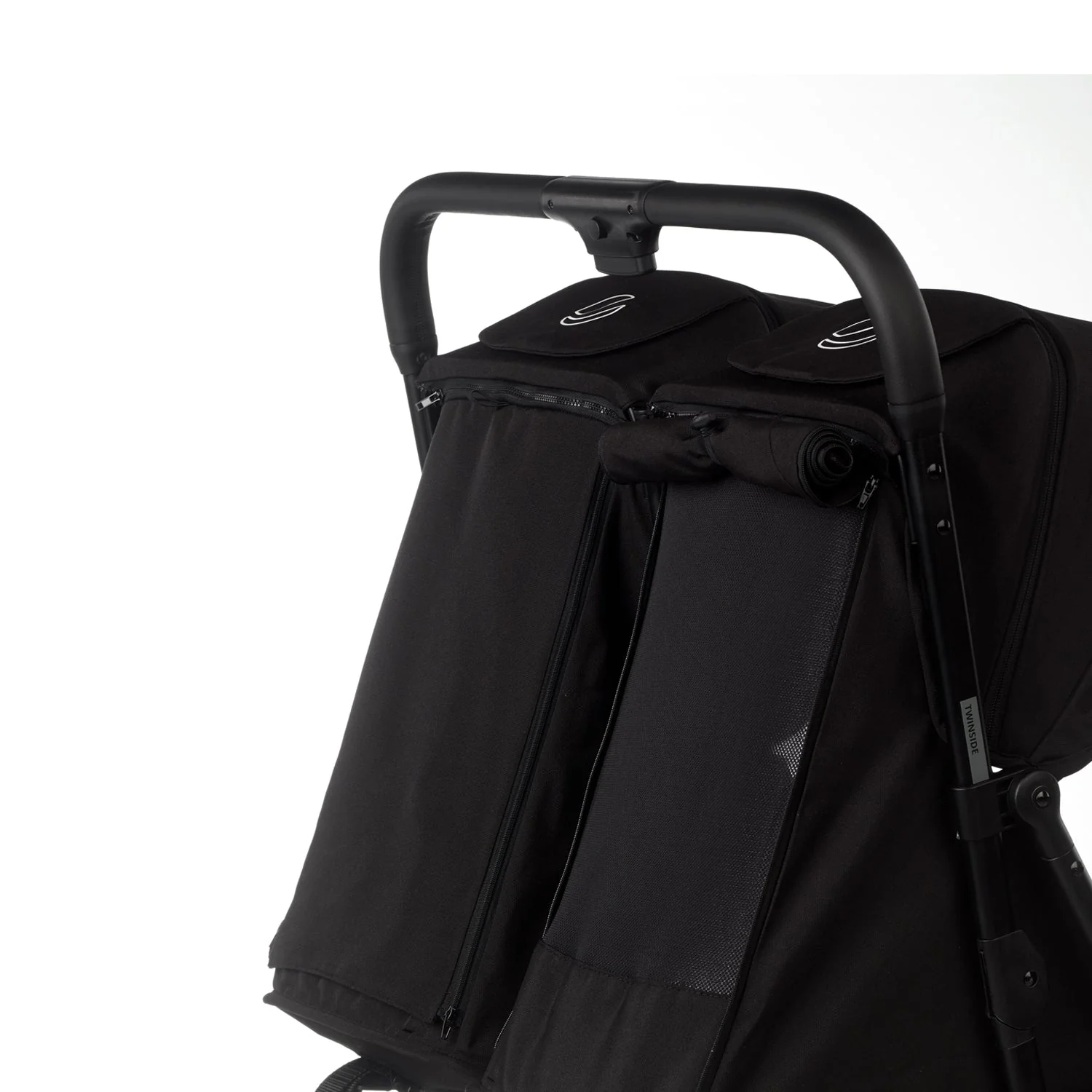 Twinside Twin Stroller, Coal - Image 8