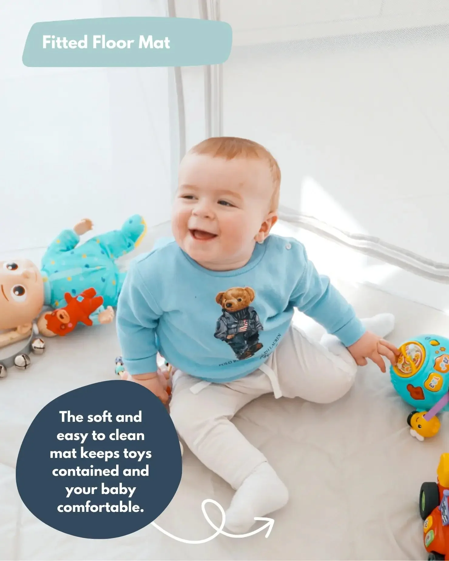 Venture All Stars JOY Baby Playpen - Image 4