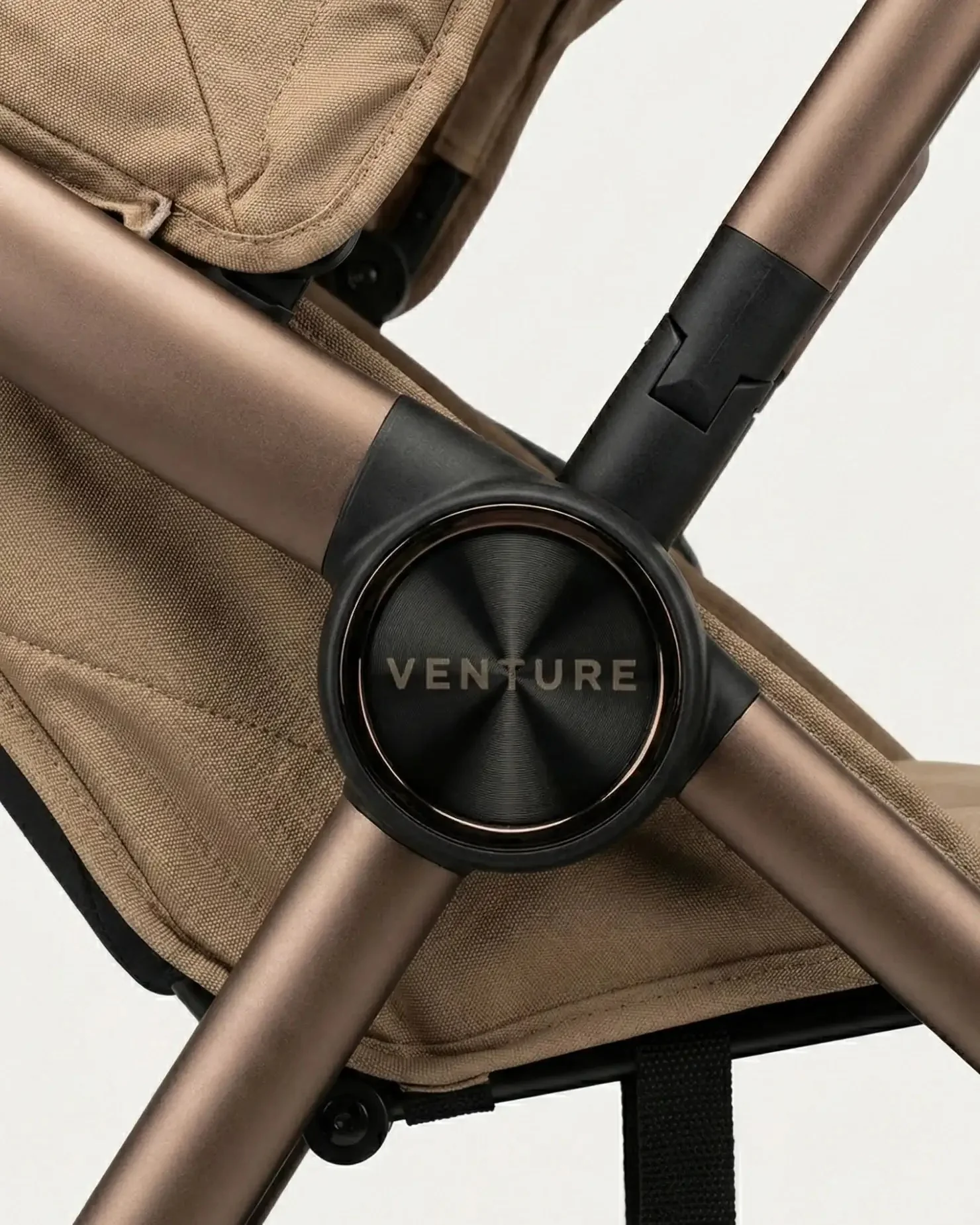 Venture Avio Compact Travel Baby Stroller - Truffle - Image 12