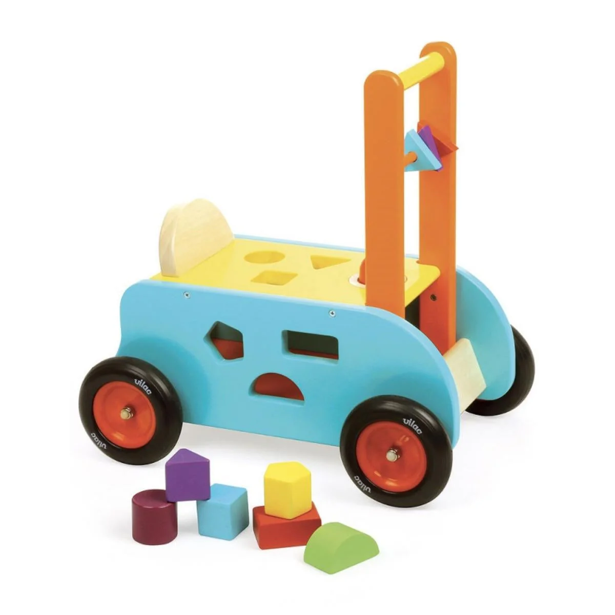 Vilac 3-in-1 Push Along Trolley - Image 6