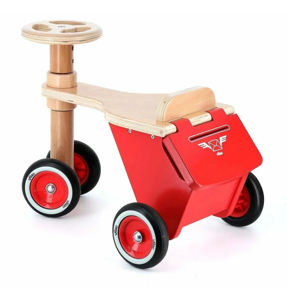 Vilac Ride On Postman Tricycle - Image 2