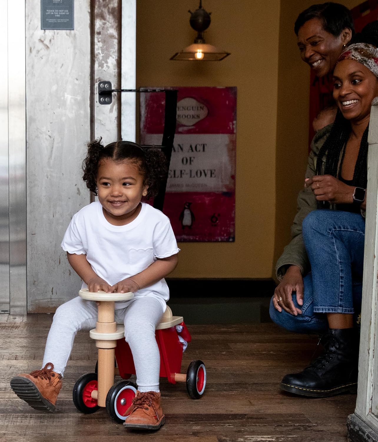 Vilac Ride On Postman Tricycle - Image 9