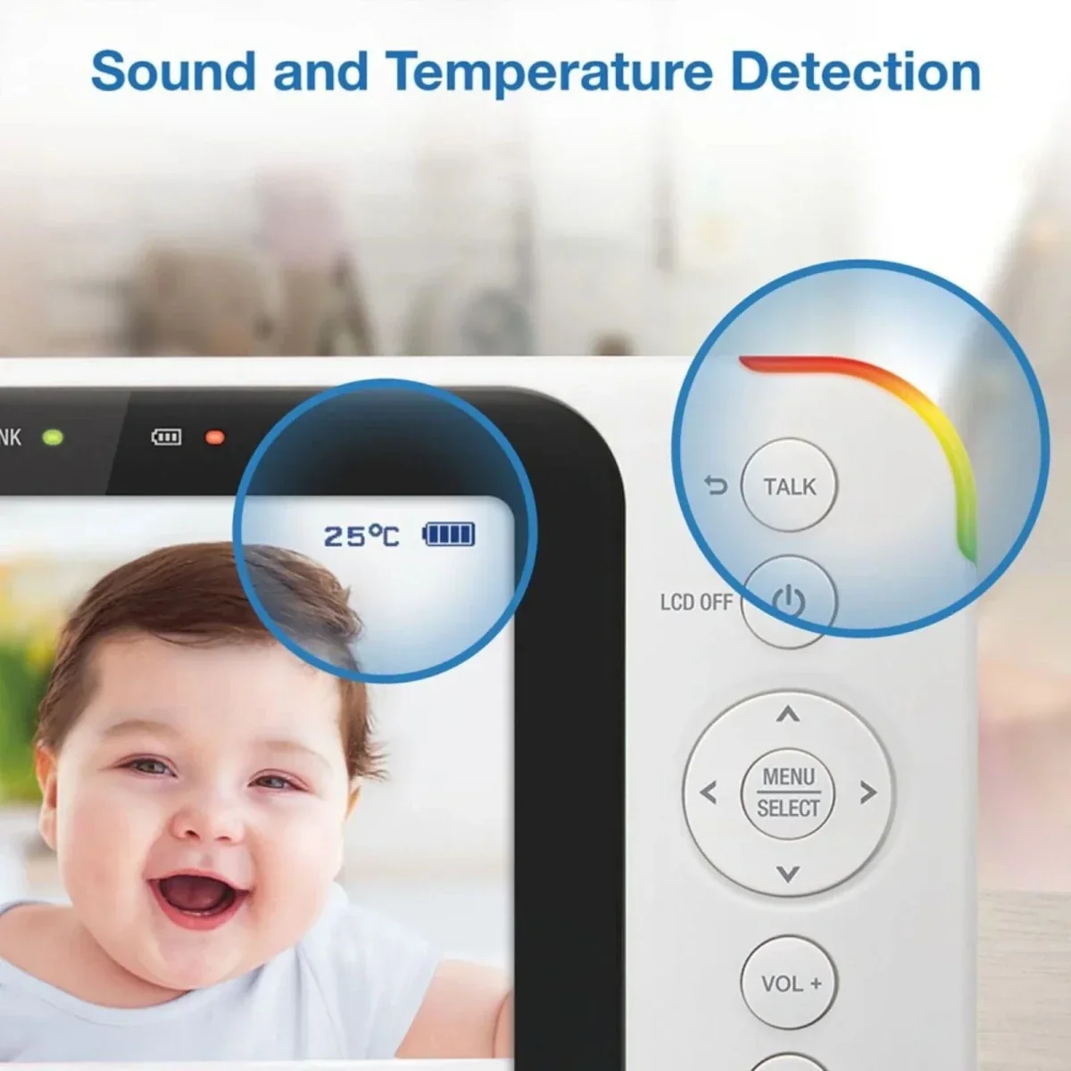 VTech VM4252 3.5" Video Monitor - Image 6