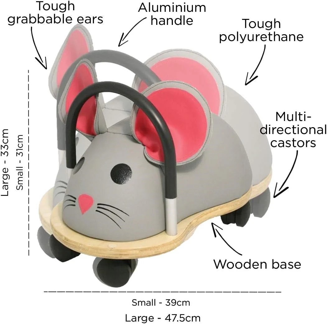 Wheelybug Mouse Ride On Toy - Image 4