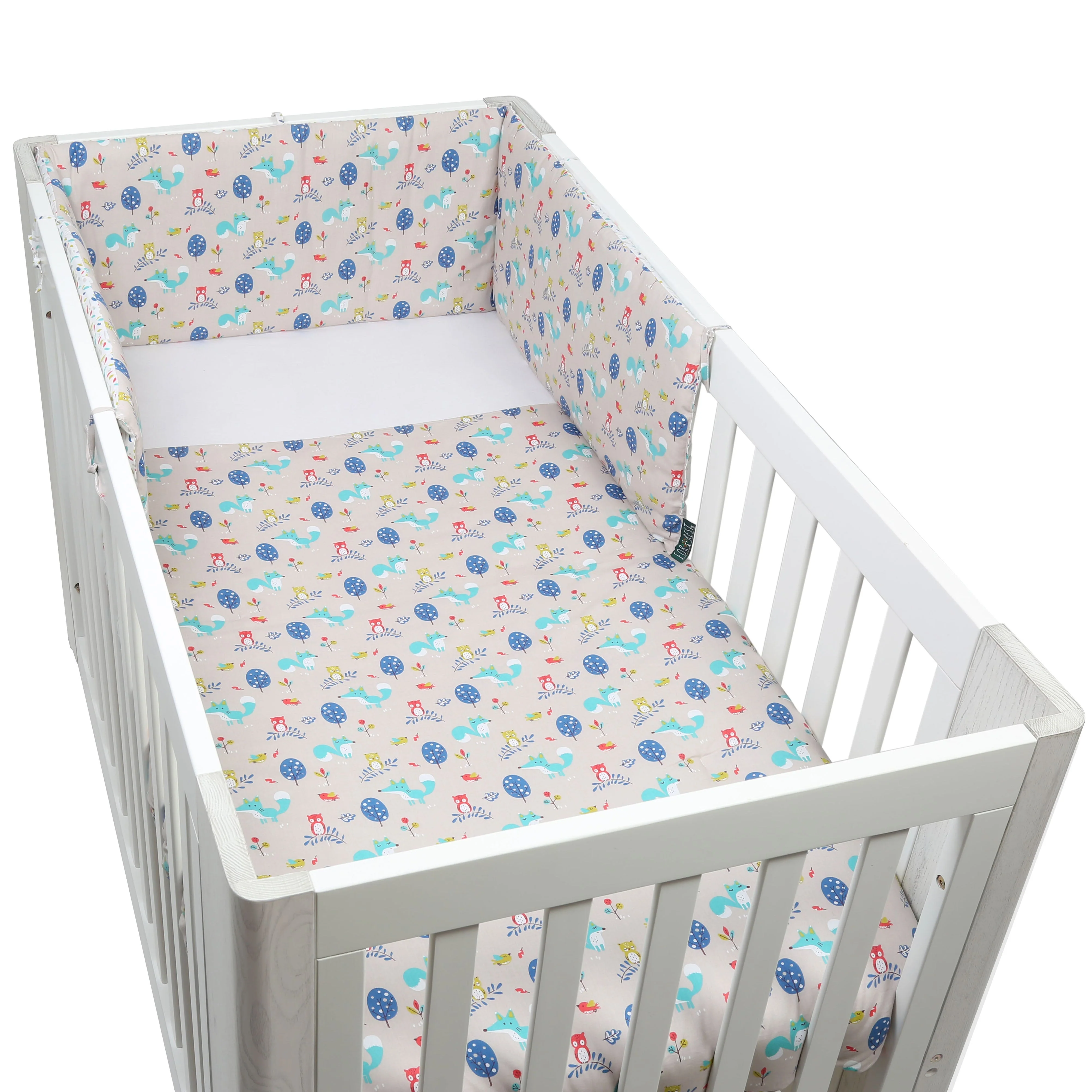 Woody Organic Cotton Junior All-in-One 4.0 Tog Quilt Bedding Set - Image 11