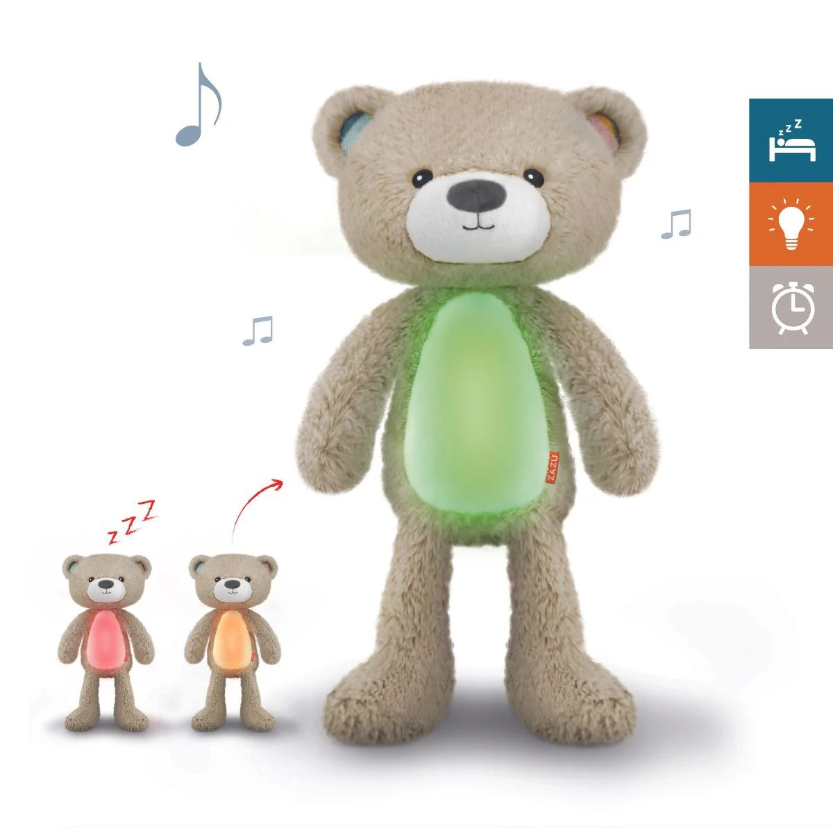 Zazu Brody the Bear Soother, Nightlight, and Sleeptrainer for Better Sleep - Image 10
