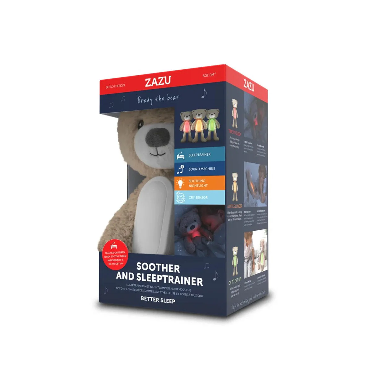 Zazu Brody the Bear Soother, Nightlight, and Sleeptrainer for Better Sleep - Image 16