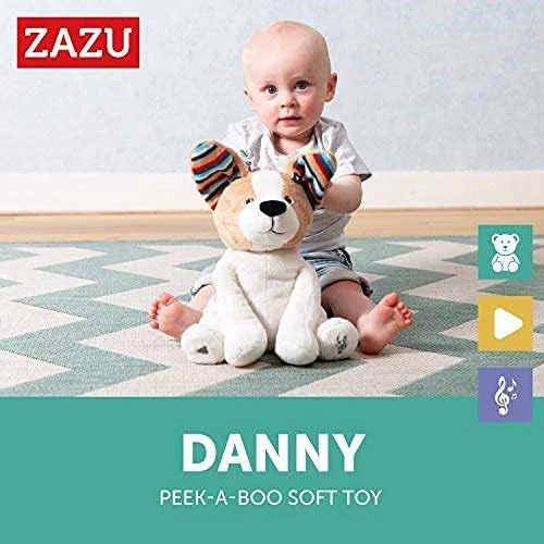 Zazu Danny The Dog ‚ Peek-a-Boo Interactive Soft Toy - Image 9