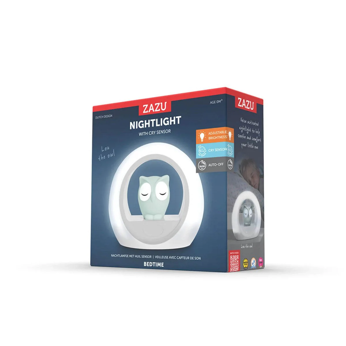 Zazu Lou the Owl – Voice-Activated Nightlight with Cry Sensor - Image 5