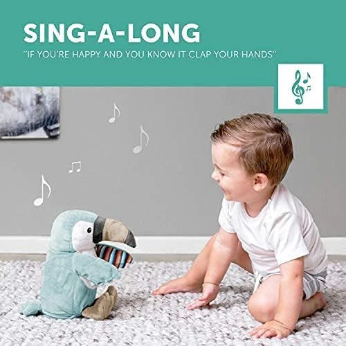 Zazu Timo the Toucan, Clapping Soft Toy - Image 4