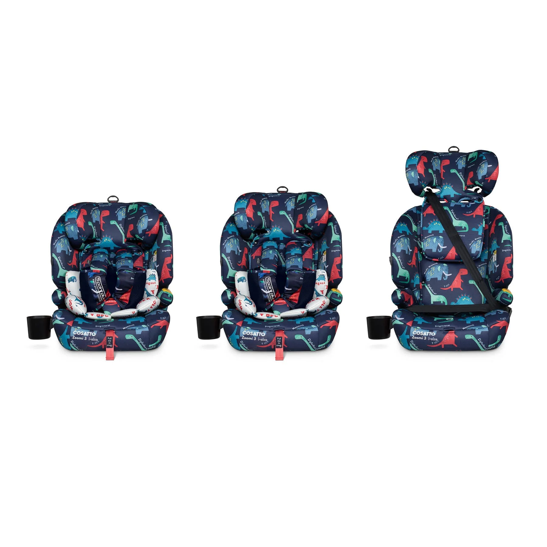 Zoomi 3 i-Size Car Seat D is for Dino - Image 2