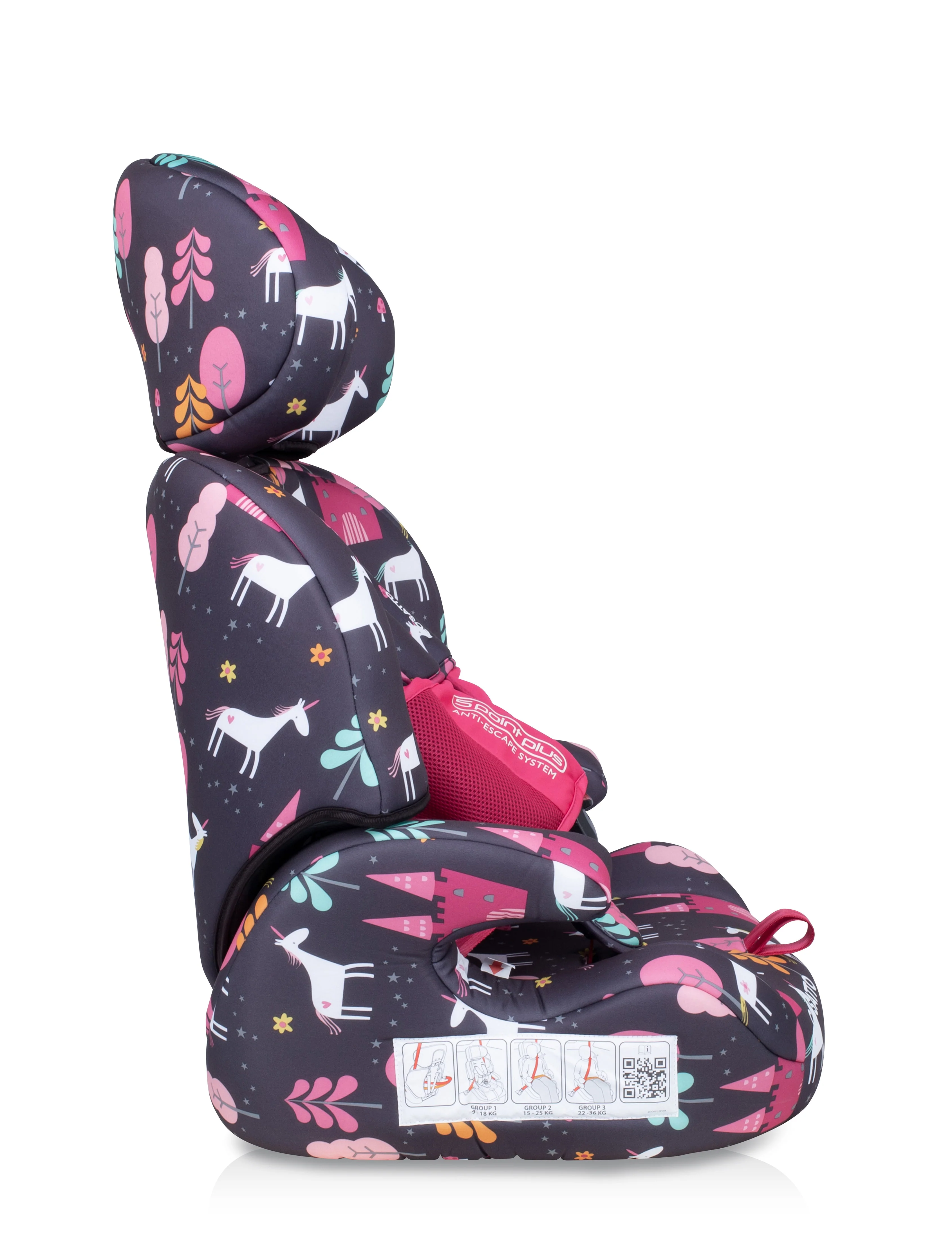 Zoomi Group 123 Car Seat  Unicorn Land - Image 4
